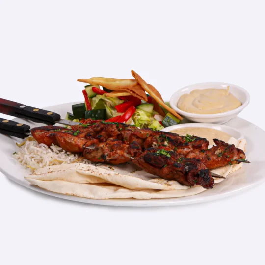 CHICKEN SHAWARMA PLATE
