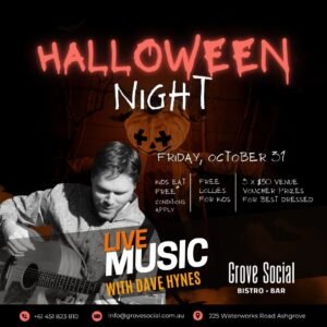 Halloween Night at Grove Social